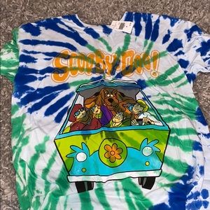 tye dye scooby doo shirt